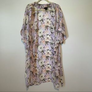 Floral Kimono/coverup